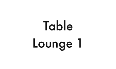 Table Lounge 1